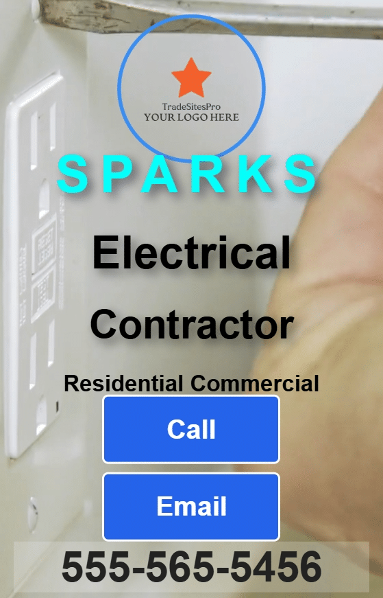 Electrician website design