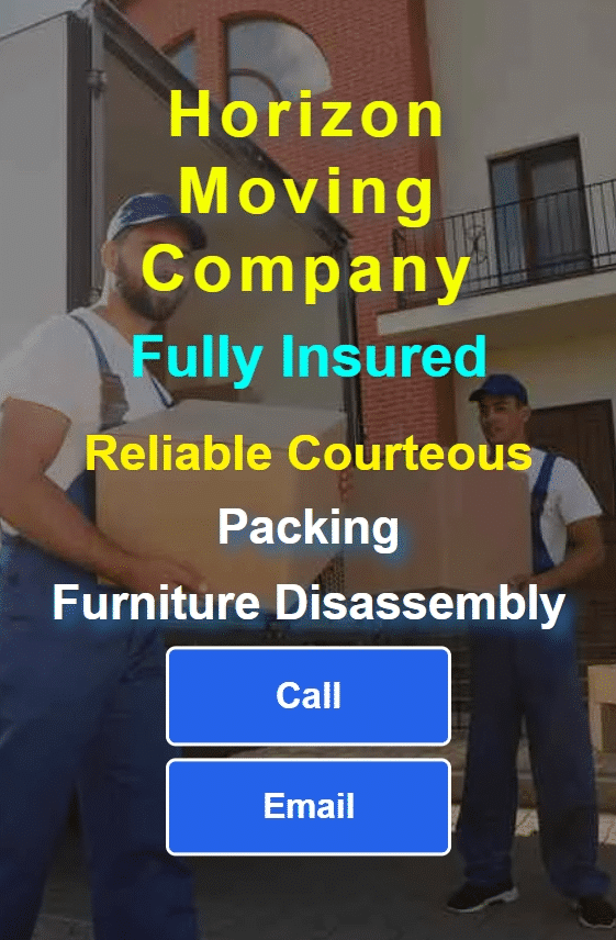 Moving company website design