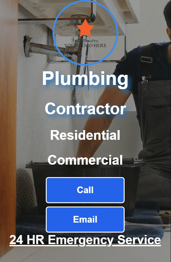 Plumber website design