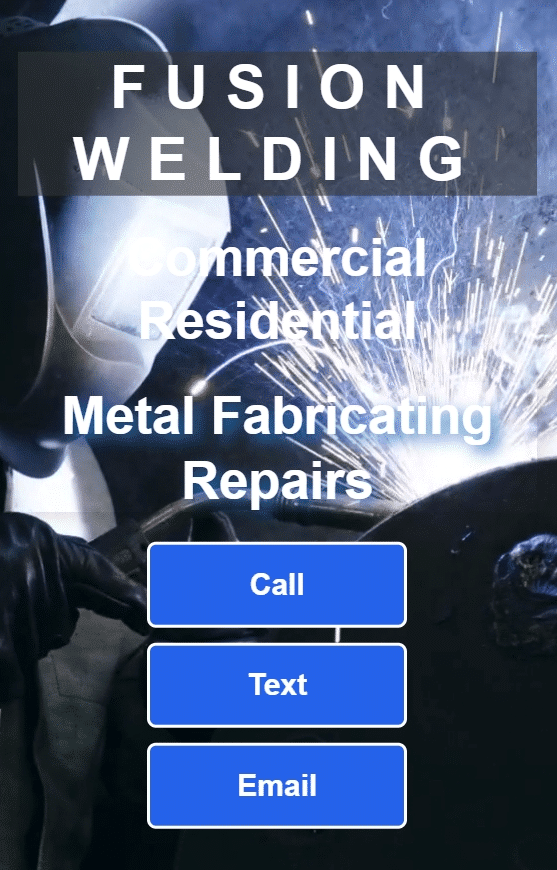 Welding website design